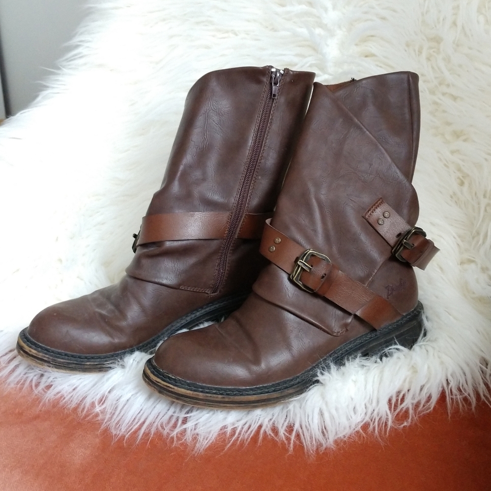Blowfish mid calf boots